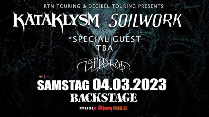 04.03.2023: Wilderun, Soilwork und Kataklysm im Backstage, München